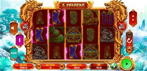 Игровой автомат 5 Dragons  играть бесплатно